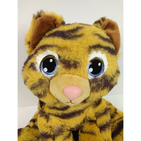 Build a Bear Workshop BAB 15" Tiger Lion Cub 2016 Retired Plush Stuffed Toy - Picture 4 of 9